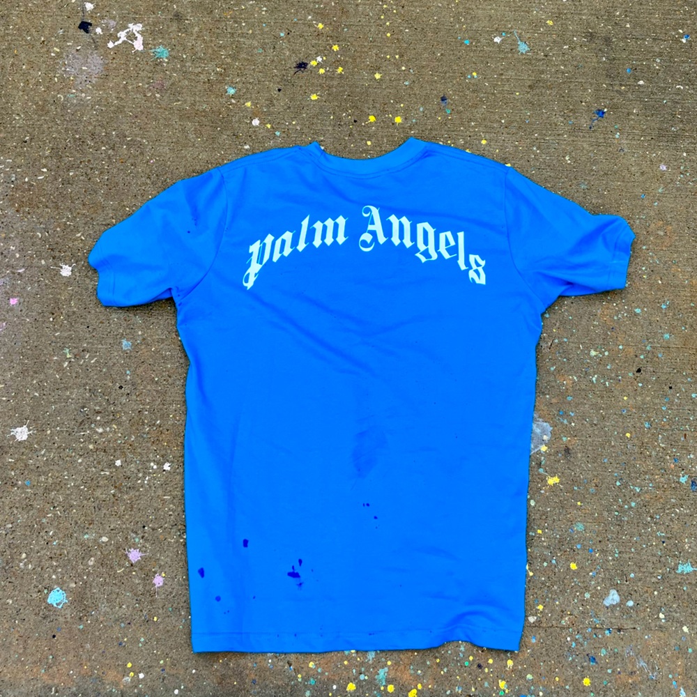BEAR CLASSIC T-SHIRT in blue - Palm Angels®